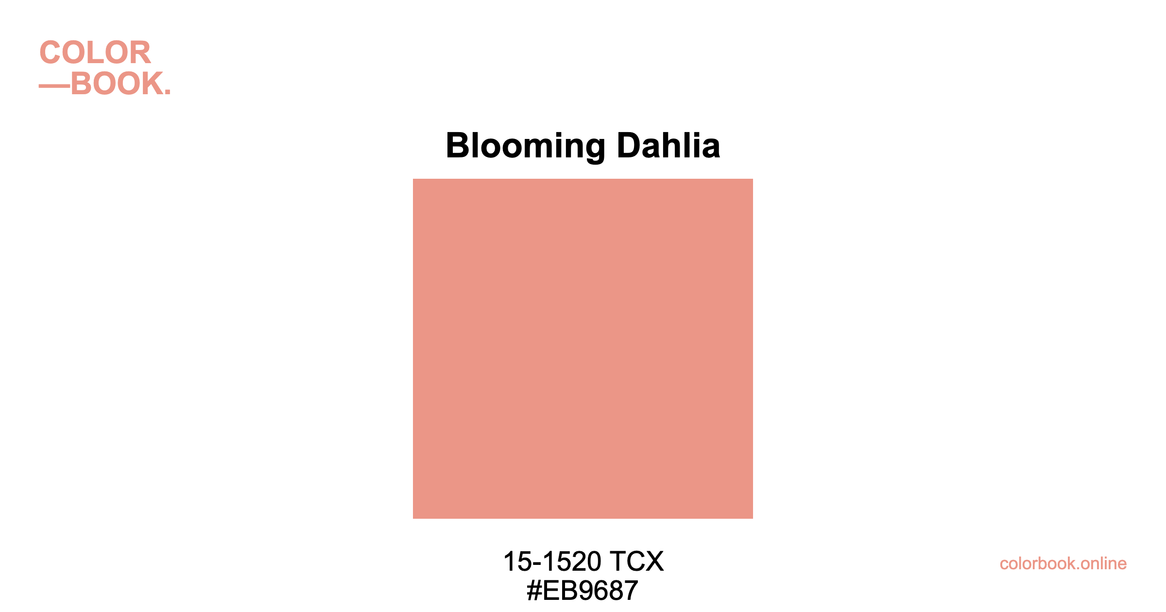Blooming Dahlia - Pantone 15-1520 TCX | Color Color Guide & Cotton