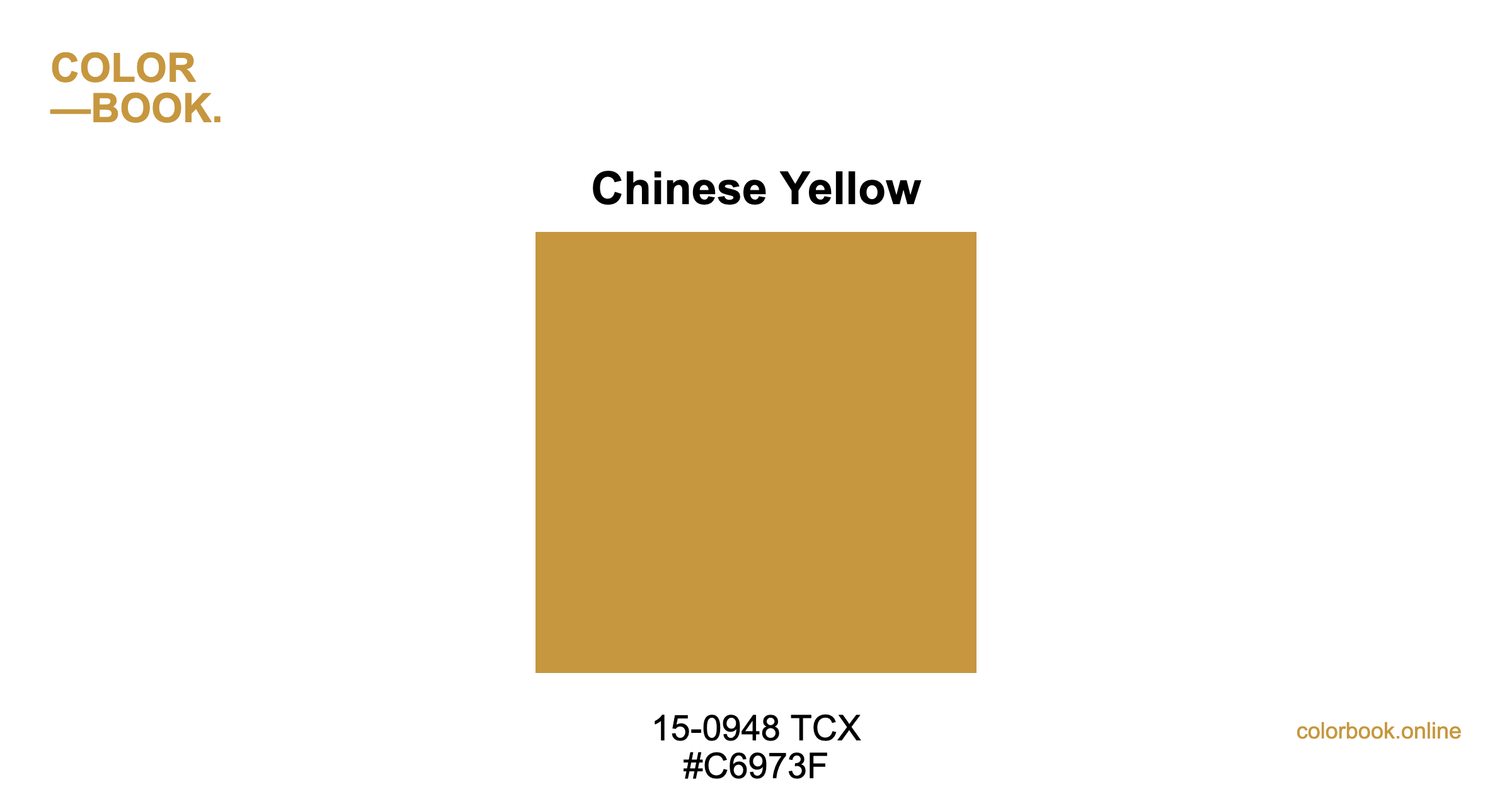 ttbbbbq♡ Chinese Yellow - Pantone 15-0948 TCX | Color Color Guide & Cotton